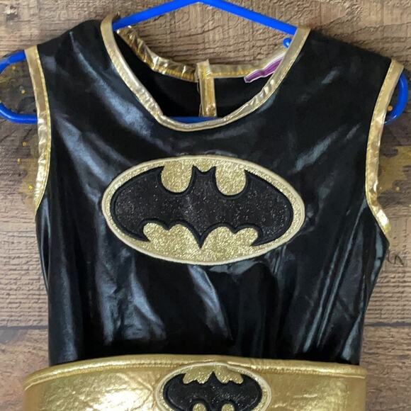 Rubie's Batgirl Batman Black Dress Tulle Skirt Halloween Costume Size Small - Picture 2 of 11